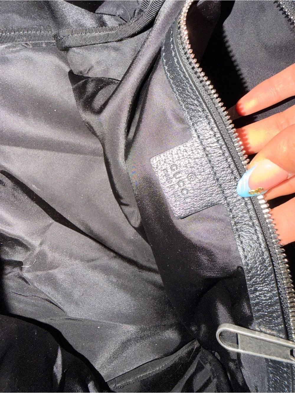Gucci Black GG Canvas Weekend